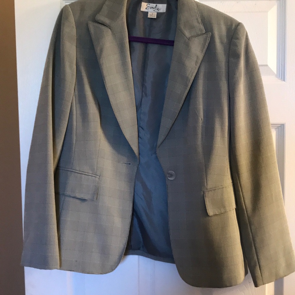 A business suit.